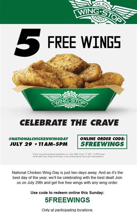 wingstop coupons